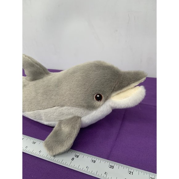 Eco Nation by Aurora World Inc September 2021 Dolphin with tags Stuffed Animal P - Picture 2 of 12